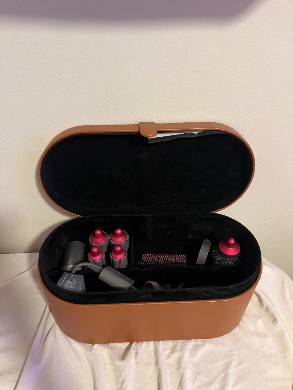 Gently used Dyson air wrap kit